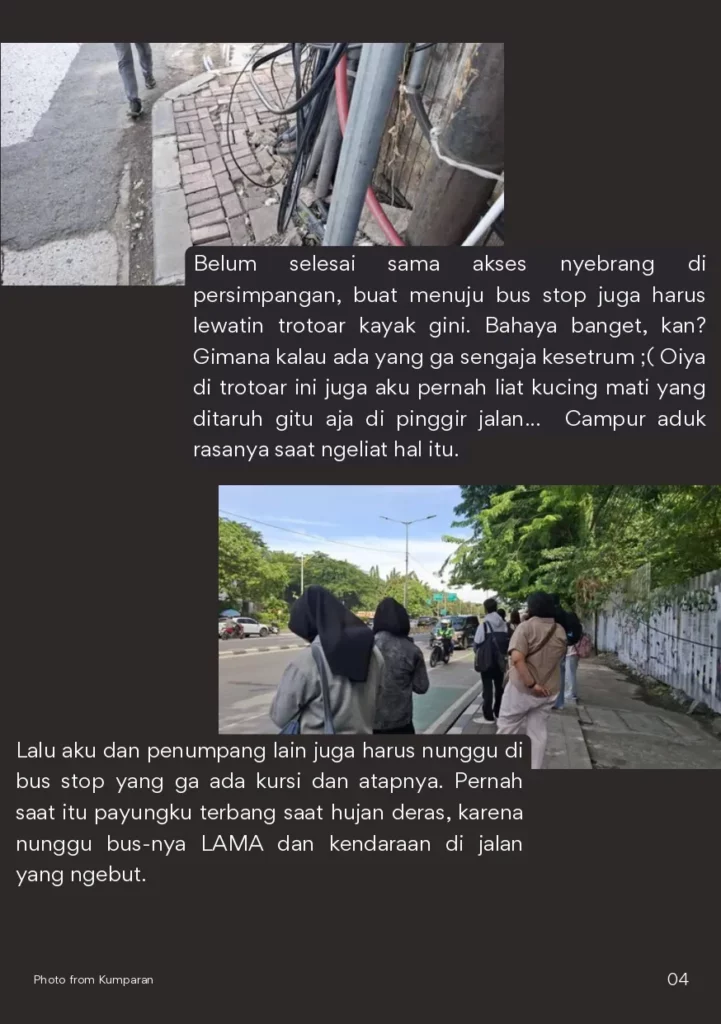 Transportasi umum yang inklusif (sumber: Zahra Ayu Agustin)