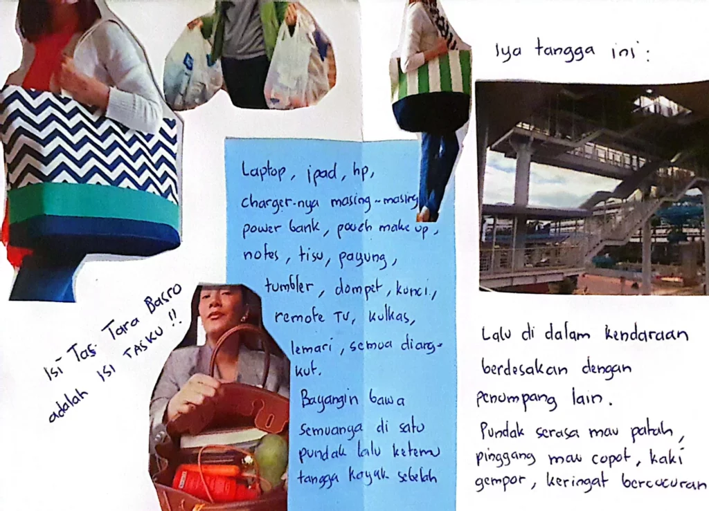 Zine transportasi umum (sumber: Sanita Deselia)