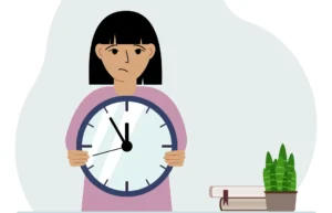 Woman bearing the timeline of social expectations