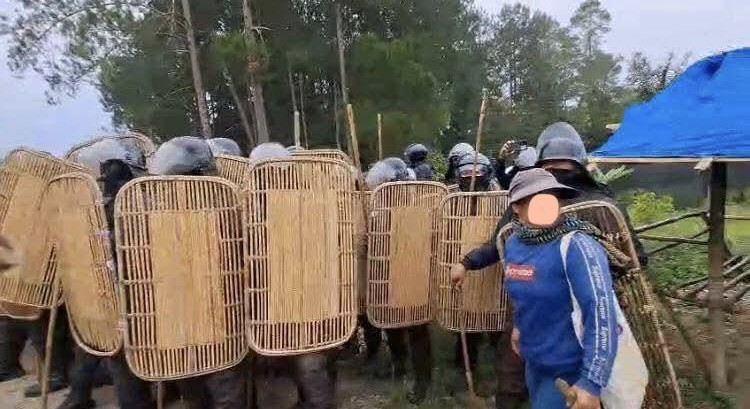 Perempuan Adat Lamtoras Mendapat Kriminalisasi dari Aparat pada September 2025 (Foto: istimewa).