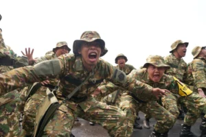 Aktivitas SPPI dalam Latsarmil di salah satu Barak. (Foto: Dok. Kementerian Pertahanan)