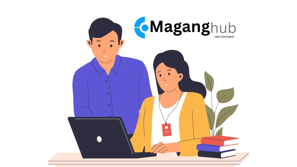 Ilustrasi pekerja Maganghub