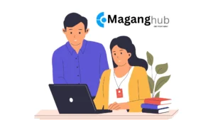 Ilustrasi pekerja Maganghub