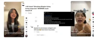 Tren Tiktok "things my exes did and I still stayed" (sumber foto: tangkapan layar Konde.co)