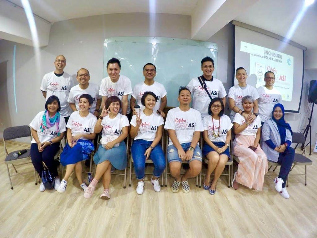 (Tim AyahASI Indonesia bersama para istri. Dok: Pribadi)