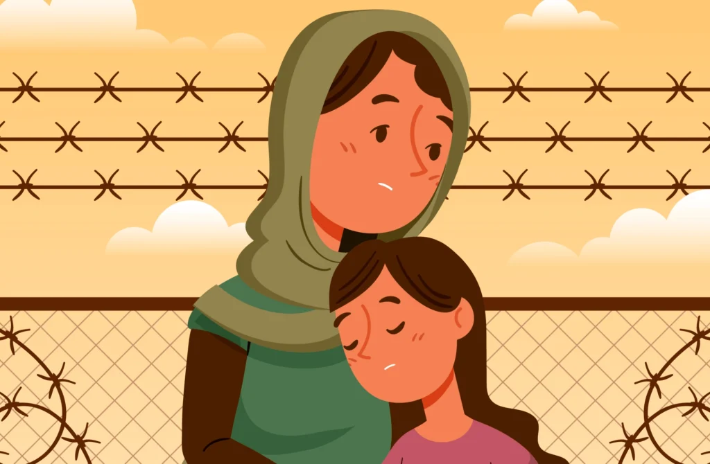 Ilustrasi kesulitan warga miskin akibat desil kacau
