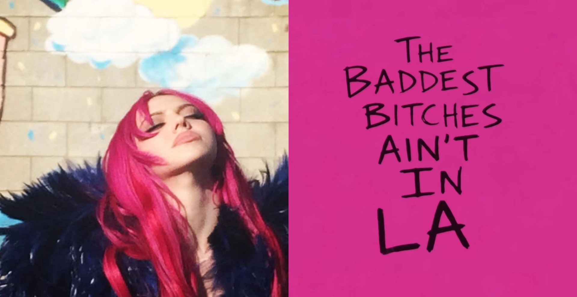 Tren lagu 'Ain't in LA' karya ADELA (sumber foto: Instagram @adelajergova)